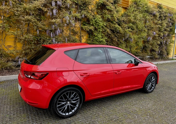 Seat Leon cena 49900 przebieg: 134000, rok produkcji 2015 z Warszawa małe 254